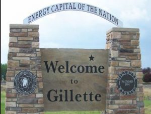 Gilette Welcome Sign 1
